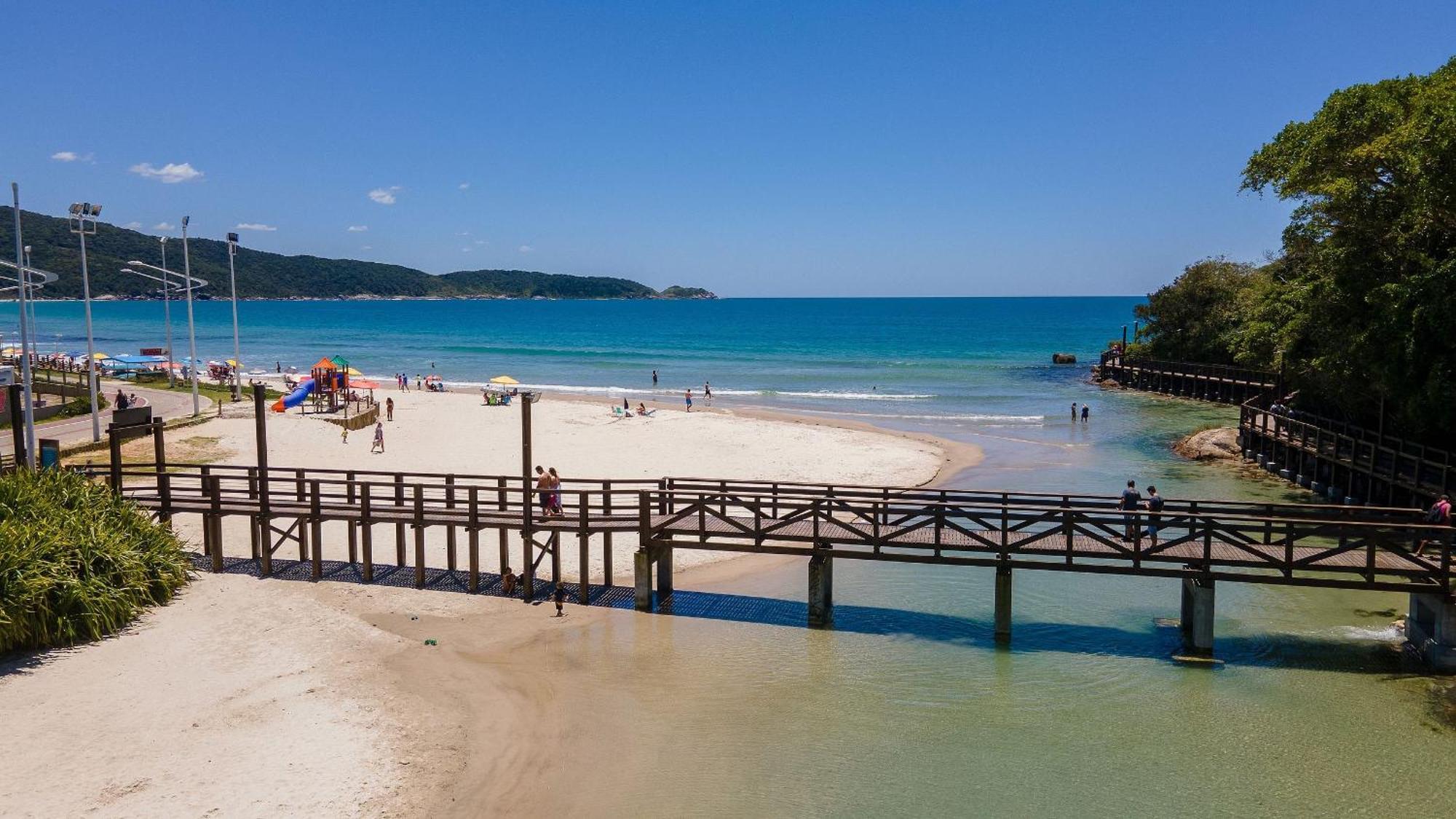 Apartamento Praia Mariscal Canto Grande Bombinhas - Canela Flats 03 Buitenkant foto